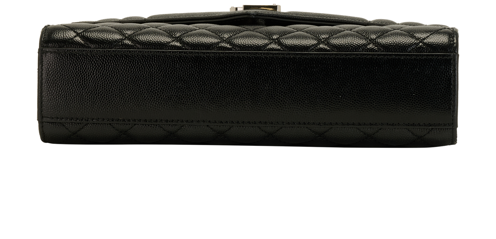 Medium Envelope Shoulder Bag, &pound;1,200, Handbags, Black, Leather, Top view